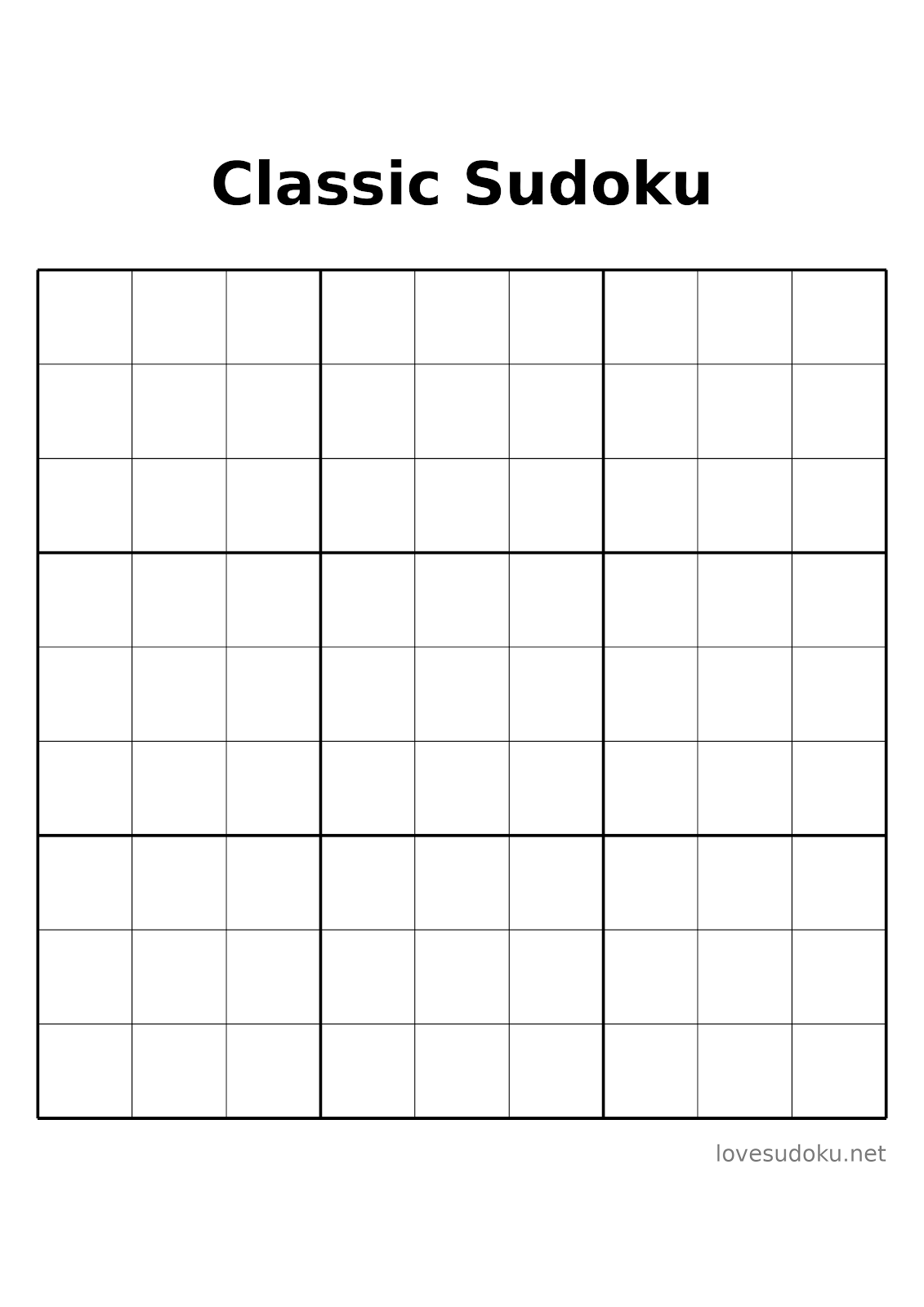 rules sudoku